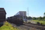 NS 4129 Passing the Old CNJ Station